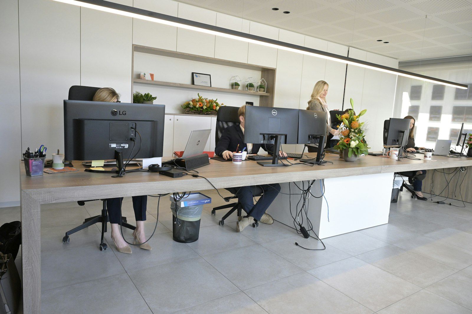 Modern open-plan office