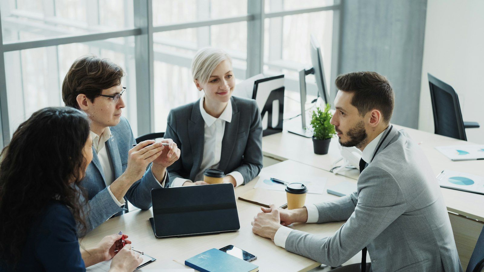 Professional services team meeting