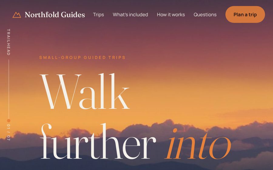 Ridgecrest Guides sample website by Cheap Cheap Websites