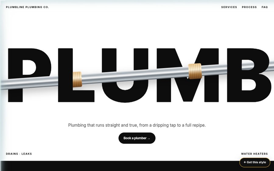 Sample website designed by Cheap Cheap Websites