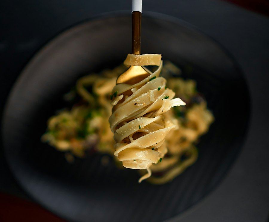 Hand-cut tagliatelle