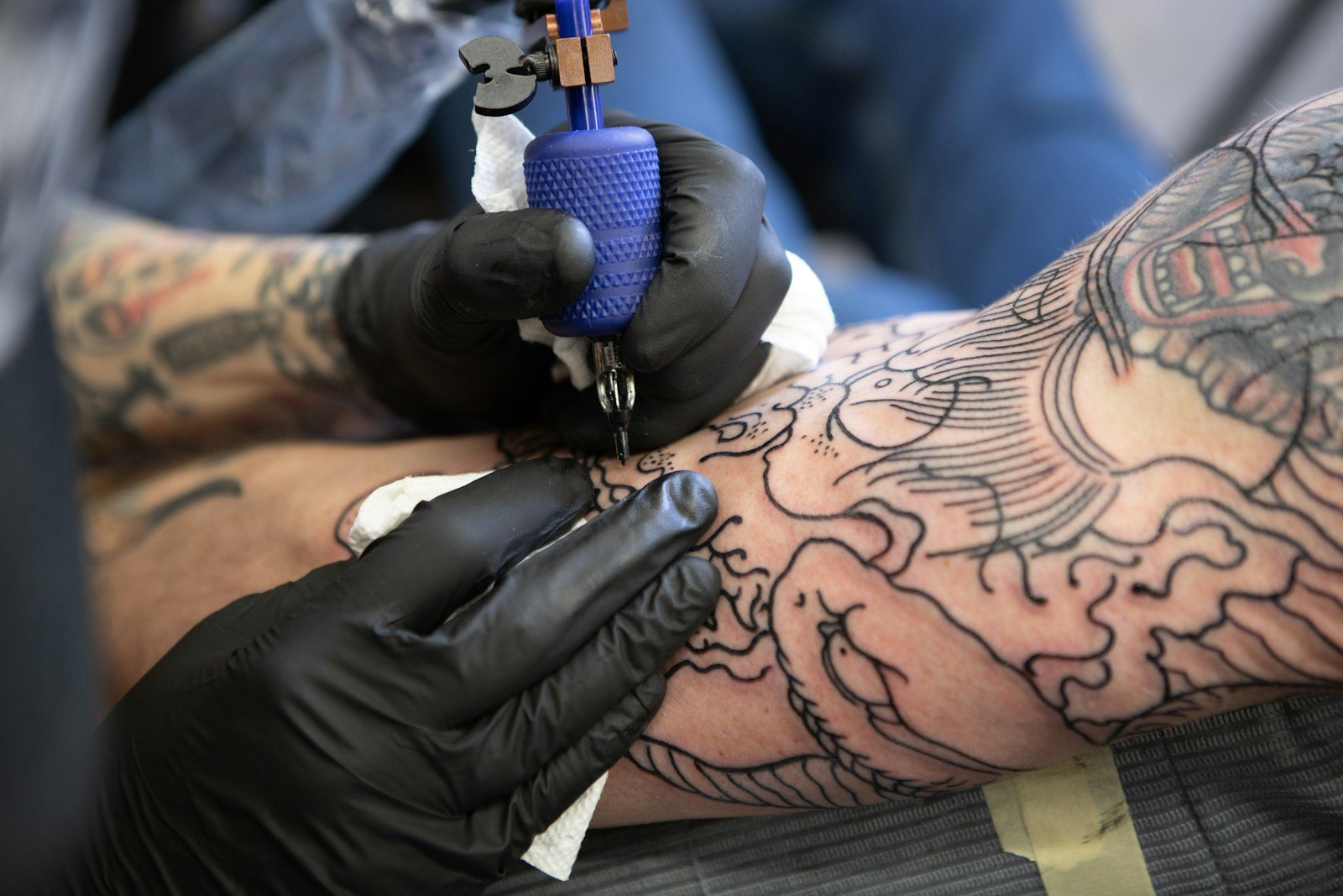 Fine line tattoo by Mara