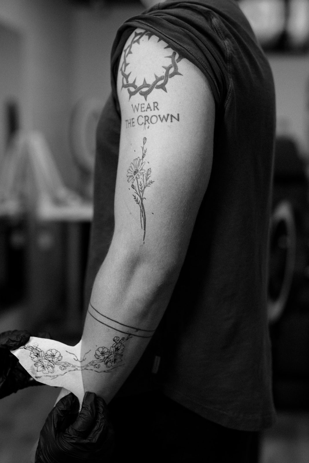 Fine line tattoo by Mara