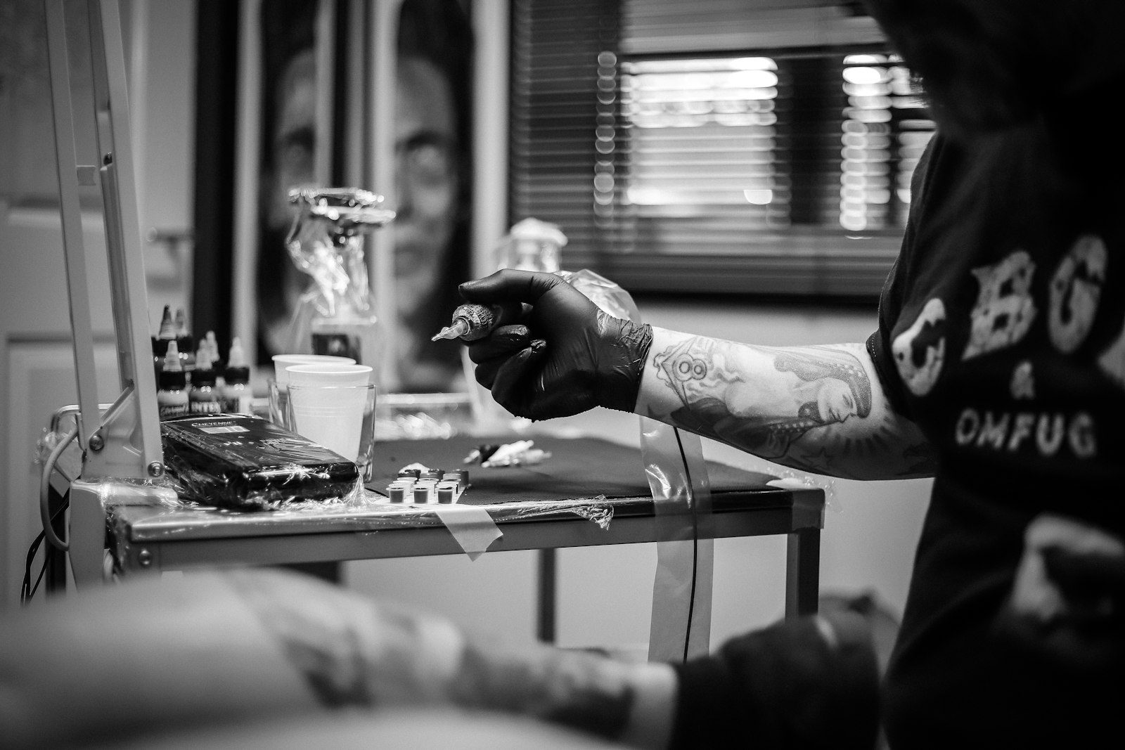 Blackwork tattoo by Jules