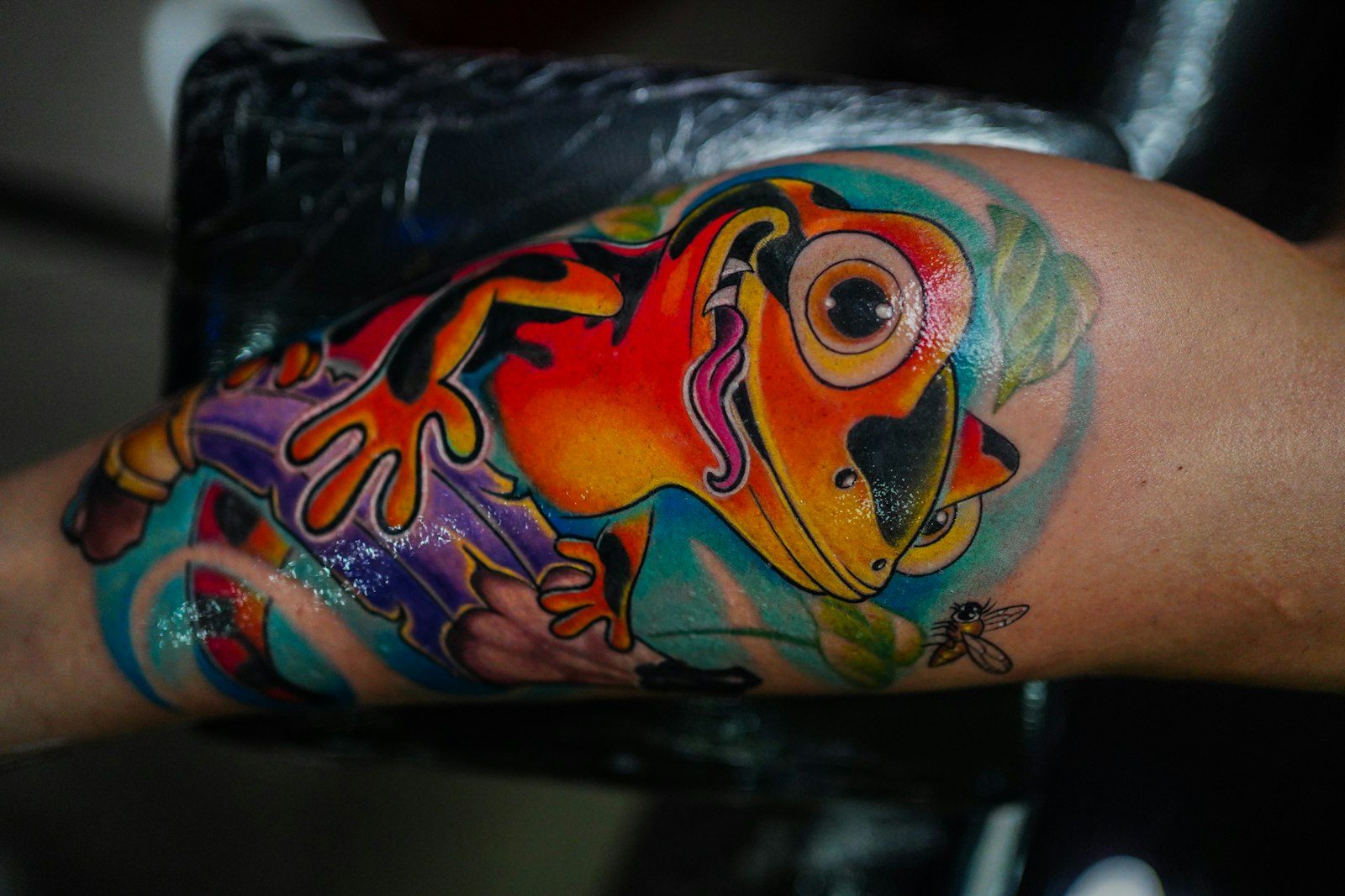 Color tattoo by Rio