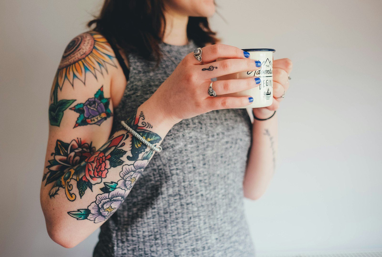 Fine line tattoo by Mara