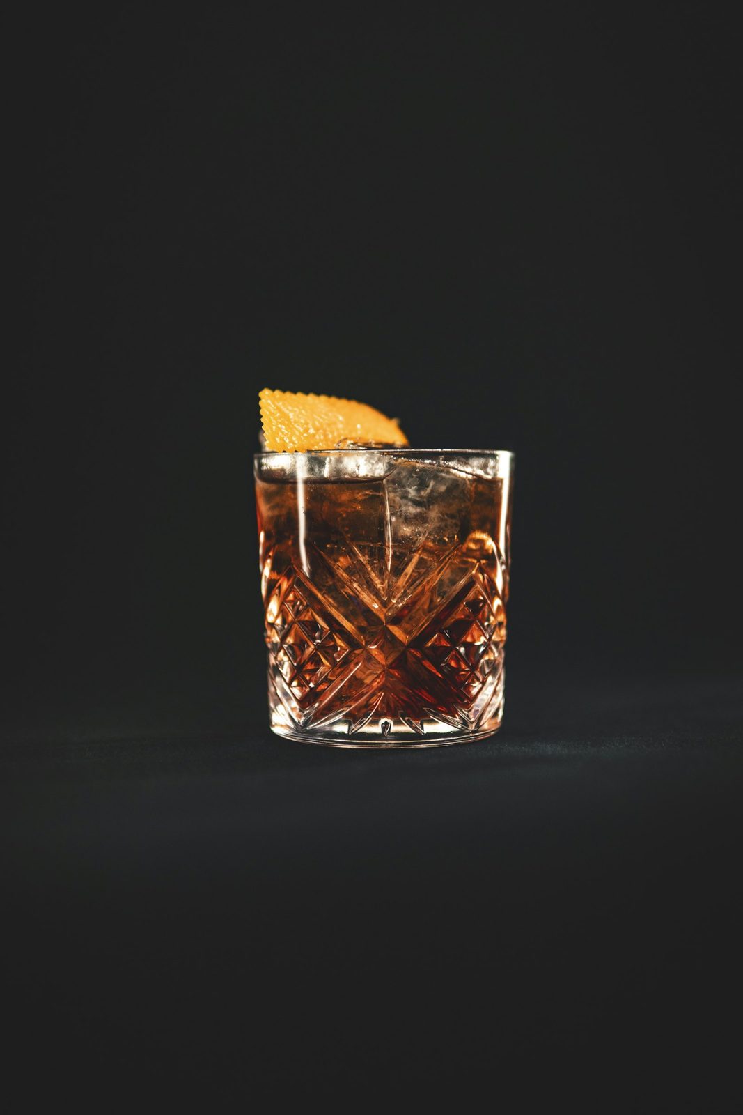 A negroni on ice