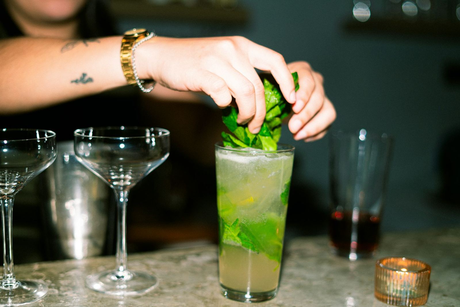 Night Garden cocktail